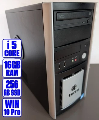 PC TERRA BUSINESS 5000 Core i5-2320 3.30GHz,  16GB RAM, 256GB SSD Rechn/MwSt - Bild 1 von 4