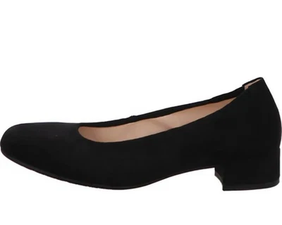 Zapatos de salón Gabor de gamuza negros para mujer talla US 7 - nuevos en caja Foto 1 de 4