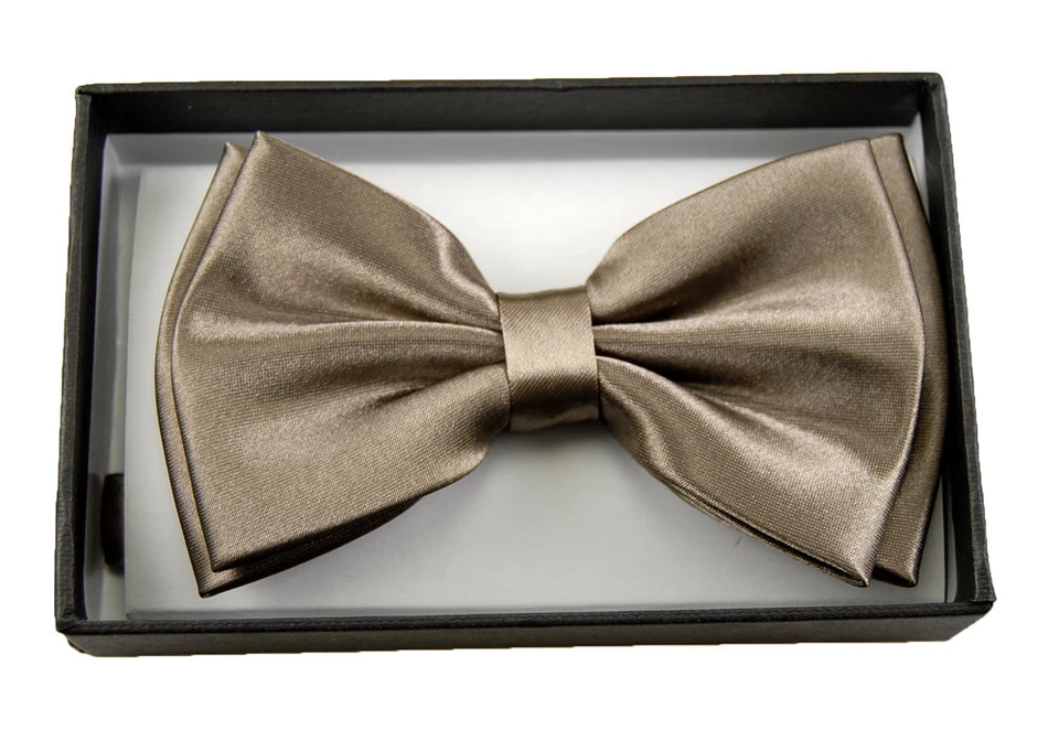 Para Hombres Unisex Boda Fiesta, Esmoquin Sólido Brillante Pajarita Foto 1 de 1