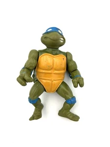 1988 LEONARDO Action Figure Teenage Mutant Ninja Turtles TMNT Leo Hard Head - Picture 1 of 8