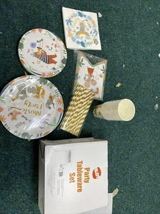 Multi Coloured BLOT TABLEWARE SET - Picture 1 of 7