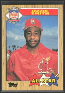 1987 Topps #598 Ozzie Smith Edizione da Collezione (Tiffany) - Foto 1 di 2