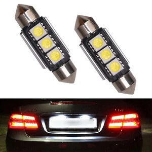 2x Luz de matrícula LED SMD de 39 mm de alta potencia para Mazda Honda Toyota Kia Niss - Imagen 1 de 2