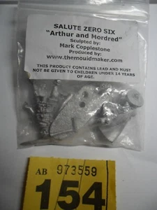 Salute 2006 Edición Limitada Arthur and Mordred Copplestone Dark Ages Lote Y154 - Imagen 1 de 3