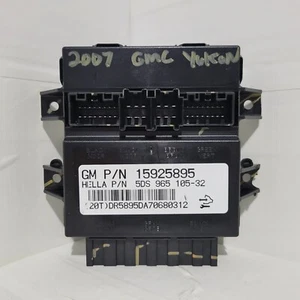 💥 2007-2013 Yukon Tahoe Front Driver Seat Memory Seat Control Module 15925895 - Picture 1 of 2