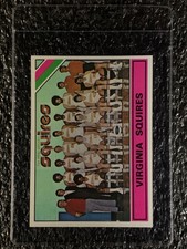 1975 Topps Basketball #330 Virginia Squires EX/MT