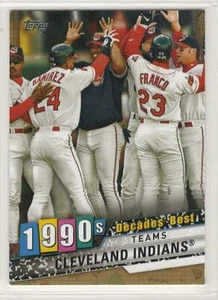 Franco Ramírez 2020 Topps Serie 2 Décadas Mejor Oro Paralelo #d 1/50 Indios - Imagen 1 de 1