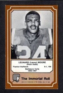 1975 Lenny Moore Baltimore Colts Ex A - Imagen 1 de 1
