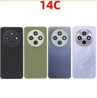 MARKENLOS/GENERIC Für Xiaomi Redmi 14C Back Glass Lid Chassis Case Rear Battery Housing Door Parts