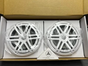 Altavoces coaxiales marinos bidireccionales JL Audio M3-650X-S-Gw 6,5" - Parrillas deportivas blancas - Imagen 1 de 9