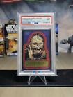 1999 Topps Star Wars Chewbacca Chrome Archives Double Sided D5 PSA 9