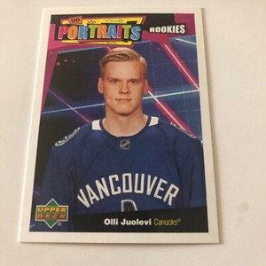 20/21 UD SERIES 2 OLLI JUOLEVI ROOKIE PORTRAITS INSERT #59