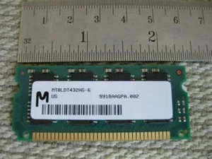 16MB 72-pin 60ns 3.3v 72pin SODIMM MT8LDT432HG-6 FPM Micron - Picture 1 of 1