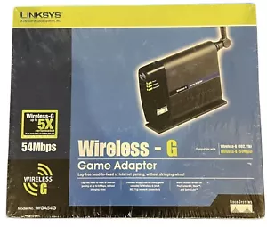 Linksys WGA54G Wireless-G Game Adapter - NEW & FACTORY SEALED - Picture 1 of 4