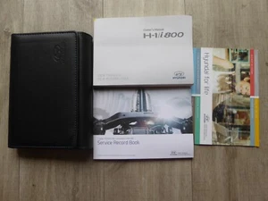 HYUNDAI H-1 i800 HANDBOOK OWNERS MANUAL NAVI SERVICE BOOK 2014-2017 (2016) - Picture 1 of 7