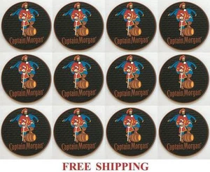 CAPTAIN MORGAN 12 BARRA DE CERVEZA TAPA DERRAME ALFOMBRILLA POSAVASOS DE GOMA NUEVO - Imagen 1 de 2