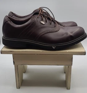 Mens Callaway Golf CG Sport Brown Golf Shoes Size 9 - Picture 1 of 6