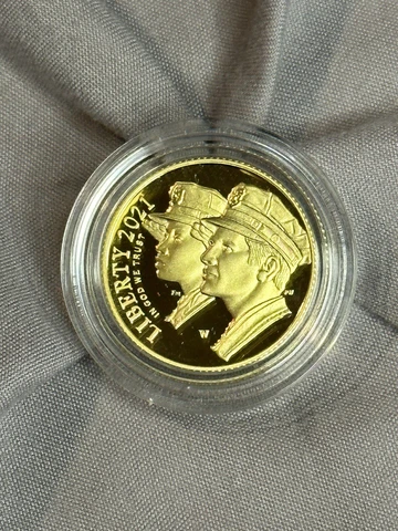 2021-W National law enforcement Gold proof Coin Five Dollars Cover