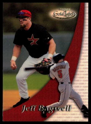 Jeff Bagwell 2000 Topps Gold Label #60    Class 2 - Image 1 of 2