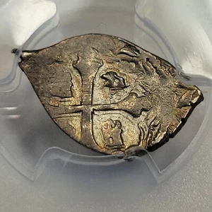 1702-15 Mexico Cob 1/2 Real PCGS XF45 with Full mint luster... PQ Surfaces *H917 - Picture 1 of 5