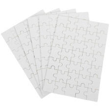 DIY Wooden Heat Transfer Jigsaw Puzzles (5 Sets)