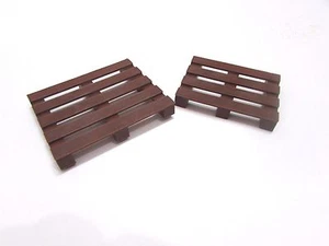 1/10 scale 2 brown plastic pallet rc crawler truck accessories axial rc4wd - Picture 1 of 9