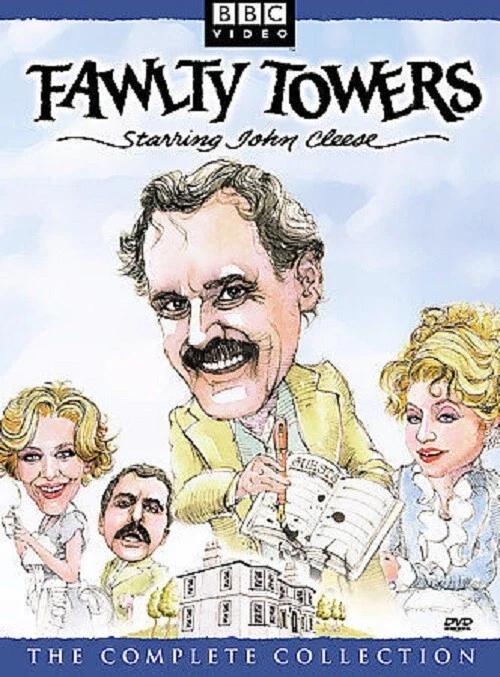 Fawlty Towers: The Complete Collection 3 DVD Set John Cleese RIP Mrs. Fawlty - Imagem 1 de 1