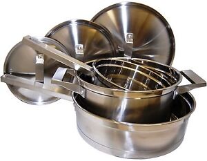 6 ps STAINLESS STEEL COOKER