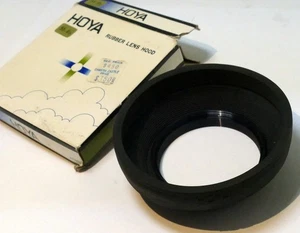 HOYA 55mm Threaded Rubber Lens Hood Shade double for 58mm f1.4 MC - Picture 1 of 4