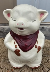 Vintage S W Diabetio Piggy Bank 6 1/2" Camp Sweeney Foundation collectable - Picture 1 of 6