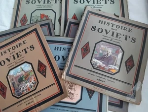 GESCHICHTE DER SOWJETS 8/8 1917-1922 RUSSLAND REVOLUTION MAKOWSKY GRAVUREN KARIERT - Bild 1 von 11