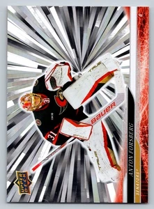 2024-25 Upper Deck #371 Anton Forsberg Outburst Silver - Picture 1 of 2