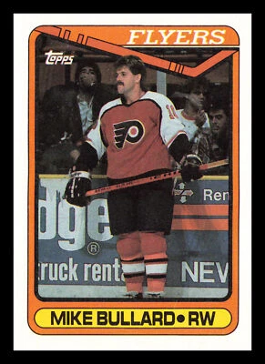 Mike Bullard #274 1990-91 Topps Philadelphia Flyers Hockey - Image 1 of 2