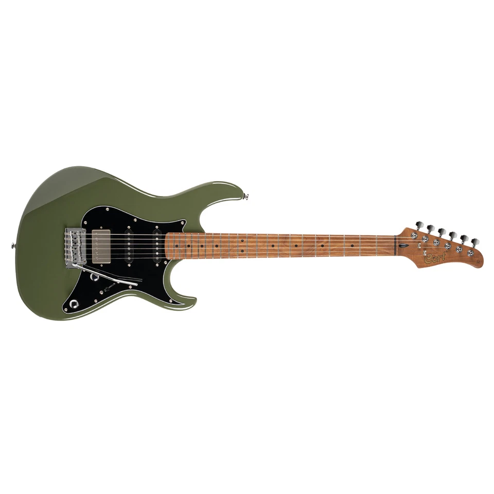 Cort G250SEODG G Series 250SE Electric Guitar. Olive Dark Green