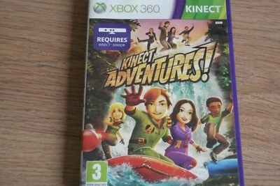 KINECT ADVENTURES (XBOX 360)          REQUIRES KINECT SENSOR - Image 1 of 3