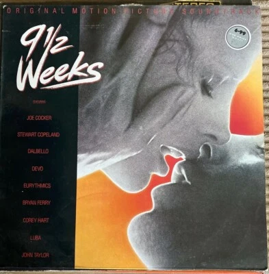 '9 1/2 Weeks' SOUNDTRACK LP. 1986 UK 1ST. Devo Bryan Ferry Cocker Eurythmics VG - Image 1 of 2