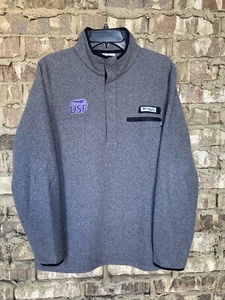 USF Sioux Falls Cougars Columbia Fleece 1/4 Zip Pullover. Size Small - Picture 1 of 4