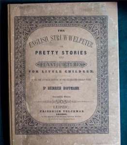 The English Strewwelpeter, Hoffmann, c.1870 Hand Coloured Illustrations - Picture 1 of 12