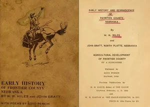 1911 FRONTIER County Nebraska NE, History & Genealogy Ancestry Family DVD B09 - Picture 1 of 2