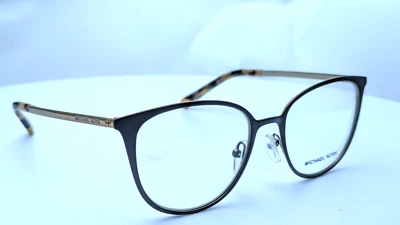 Michael Kors Lil MK3017 1187 Black Gold Havana Rectangle Womens Eyeglasses 51mm - Image 1 of 4