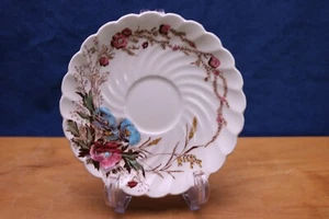 Harvest Brown Multicolor Wilkinson Clarice Cliff SAUCER England - Picture 1 of 3