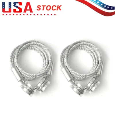 Fits Peterbilt 357 367 375 377 378 379 Hood Cable Restraint L92-6000-0718 - Pair - Image 1 of 4