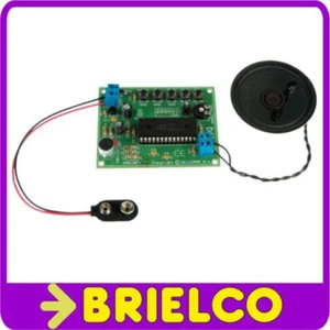 KIT PARA MONTAR MODULO GRABACION REPRODUCCION CON MICRO Y ALTAVOZ MK195 BD3743 - Imagen 1 de 1