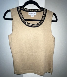 Brownstone Studio Petites Sleeveless Knit Top Size 8P - Picture 1 of 5