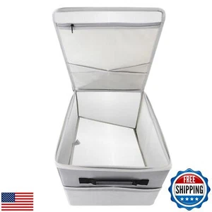 Upgraded 5200°F Fireproof Document File Organizer Box, Fireproof Storage Fili - Picture 1 of 5