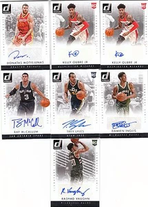 15/16 2015/16 Donruss Signature Series Autografo Auto Rashad Vaughn #33 Bucks - Foto 1 di 1