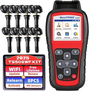 Autel MaxiTPMS TS508WF TPMS Relearn TPMS Sensors Activate-Reset-Programming Tool - Bild 1 von 23