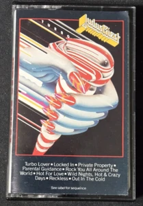 JUDAS PRIEST - TURBO - CASSETTE TAPE - ROB HALFORD - DOWNING - TIPTON - Picture 1 of 5