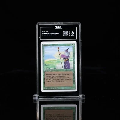 Fastbond Magic The Gathering Revised TAG Graded; 7.5 TAG Score; 775 - Image 1 of 2