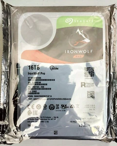 NEW Seagate IronWolf Pro 16TB 7200rpm 3.5" SATA-III NAS Hard Drive ST16000NE000 - Picture 1 of 6